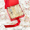 Exquisite Chintz Gift Boxes with Magnetic Lid - Red - In Context