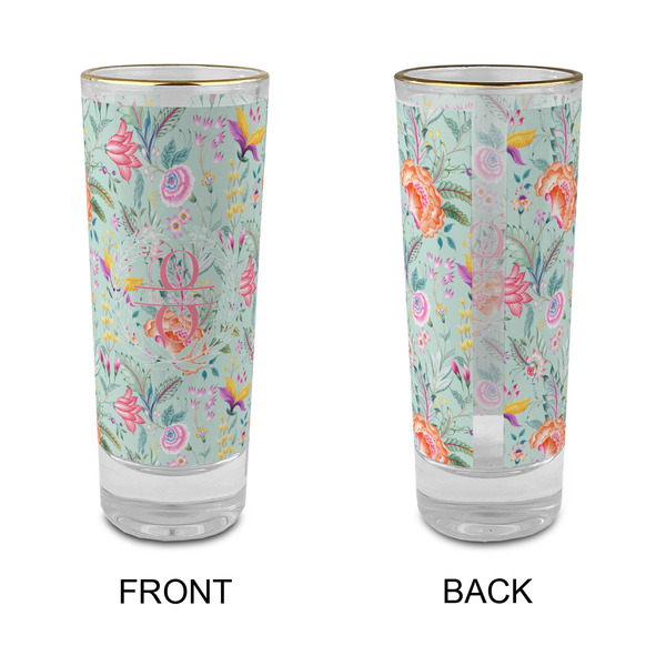 Exquisite Chintz Glass Shot Glass - 2 oz - Single - APPROVAL