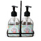 Exquisite Chintz Glass Soap & Lotion Bottle Set (Personalized)