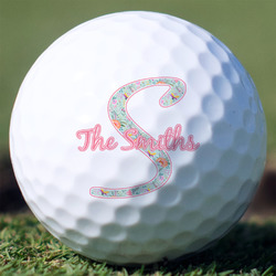 Exquisite Chintz Golf Balls - Non-Branded - Set of 3 (Personalized)