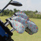 Exquisite Chintz Golf Club Cover - Set of 9 - On Clubs