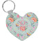 Exquisite Chintz Heart Keychain (Personalized)