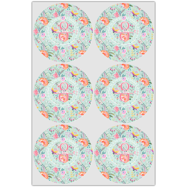 Exquisite Chintz Icing Circle - Large - Set of 6