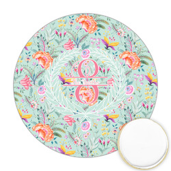 Exquisite Chintz Printed Cookie Topper - 2.5" (Personalized)