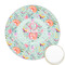 Exquisite Chintz Printed Cookie Topper - 2.5" (Personalized)