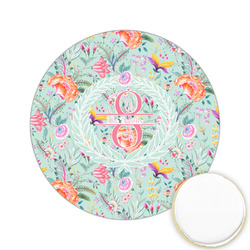 Exquisite Chintz Printed Cookie Topper - 2.15" (Personalized)