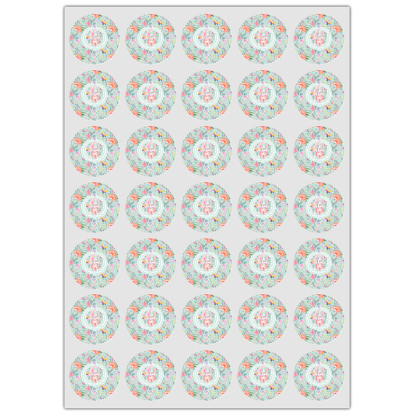 Exquisite Chintz Icing Circle - XSmall - Set of 35