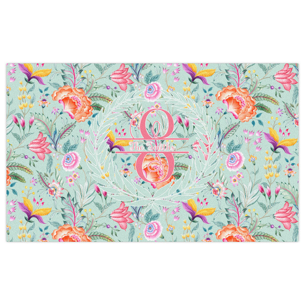 Exquisite Chintz Indoor / Outdoor Rug - 3'x5' - Front Flat