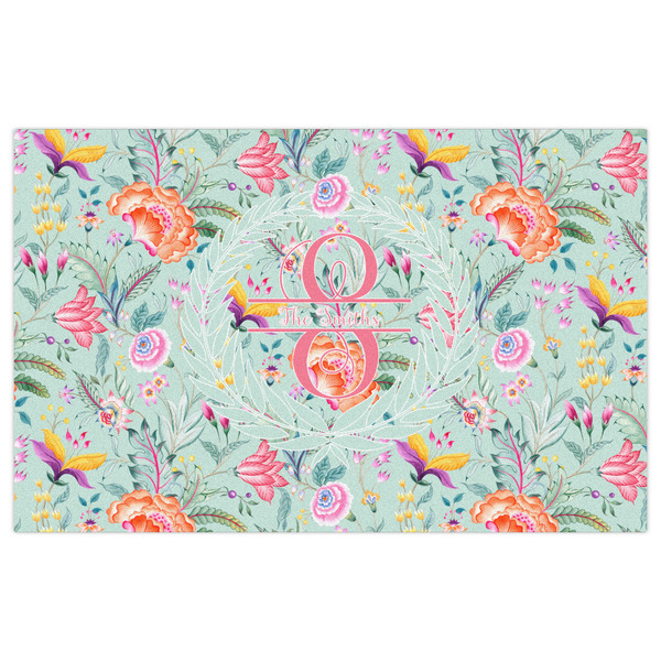 Exquisite Chintz Indoor / Outdoor Rug - 5'x8' - Front Flat