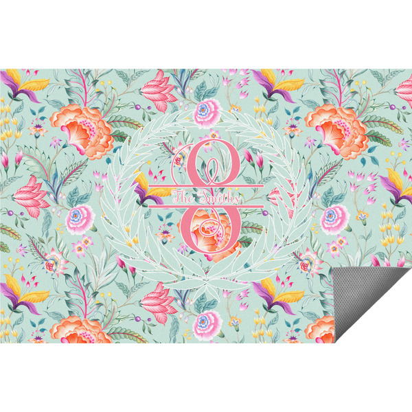 Custom Exquisite Chintz Indoor / Outdoor Rug (Personalized)