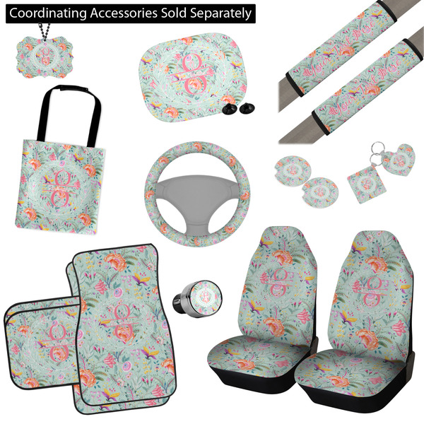 Exquisite Chintz Interior Car Accessories