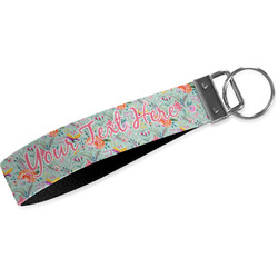 Exquisite Chintz Webbing Keychain Fob - Small (Personalized)