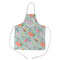 Exquisite Chintz Kid's Apron w/ Name and Initial