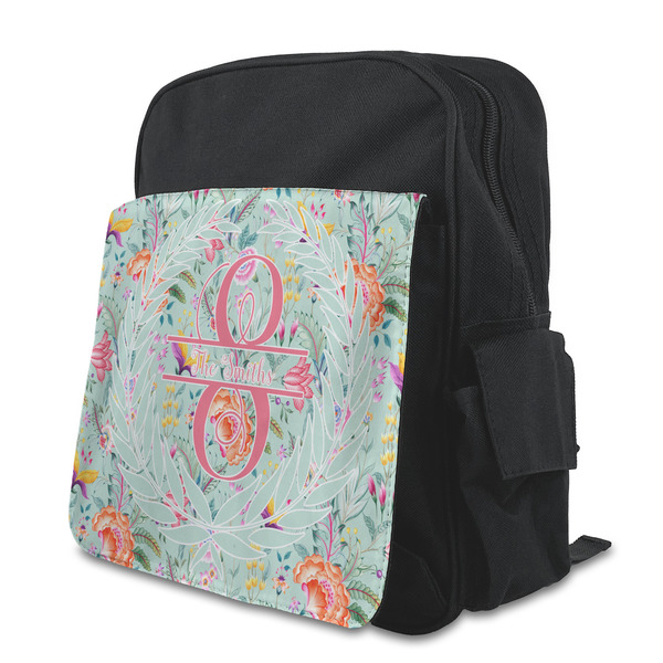 Custom Exquisite Chintz Preschool Backpack (Personalized)
