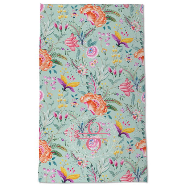 Exquisite Chintz Kitchen Towel - Poly Cotton - Full Front
