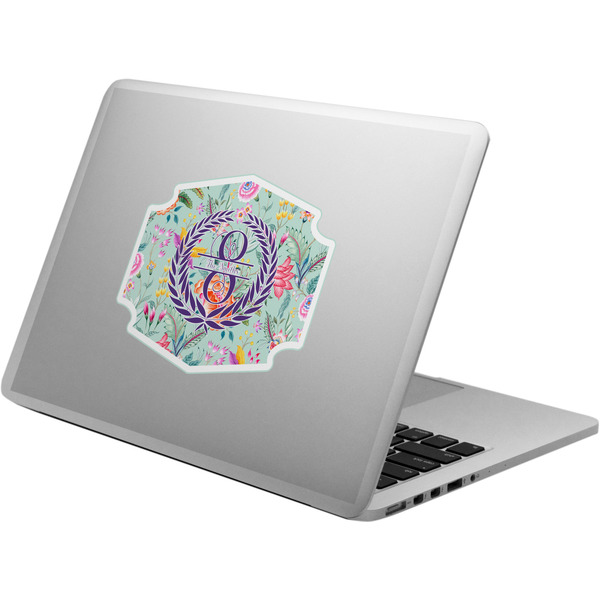 Custom Exquisite Chintz Laptop Decal (Personalized)
