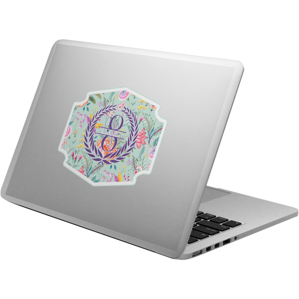 Custom Exquisite Chintz Laptop Decal (Personalized)