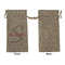 Exquisite Chintz Large Burlap Gift Bags - Front Approval