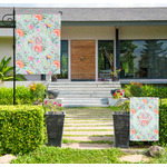 Exquisite Chintz Large Garden Flag - Single Sided (Personalized)