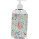 Exquisite Chintz Plastic Soap / Lotion Dispenser (16 oz - Large - White) (Personalized)