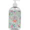 Exquisite Chintz Plastic Soap / Lotion Dispenser (16 oz - Large - White) (Personalized)