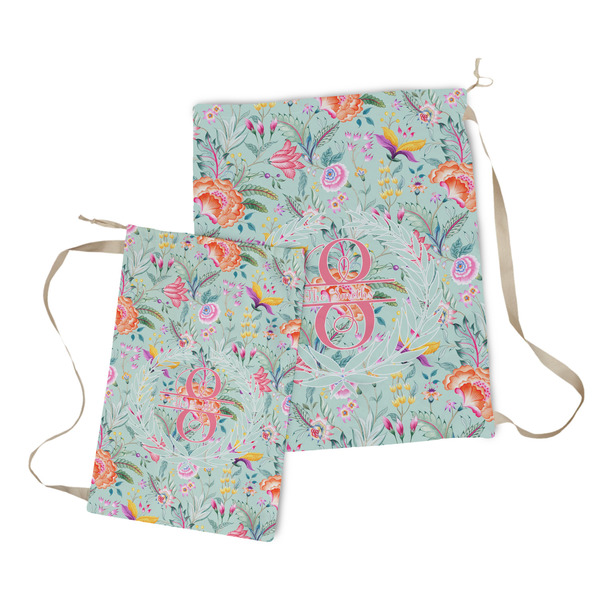 Exquisite Chintz Laundry Bag - Both Bags