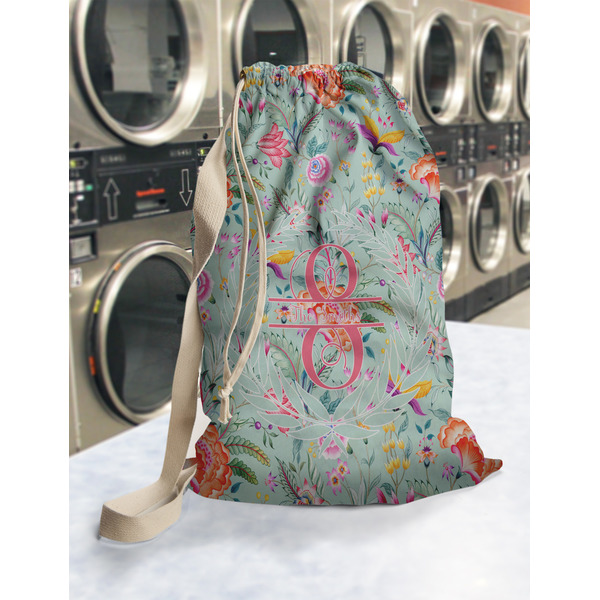 Exquisite Chintz Laundry Bag in Laundromat