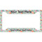 Exquisite Chintz License Plate Frame - Style A