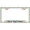 Exquisite Chintz License Plate Frame - Style C