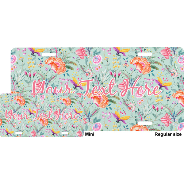 Exquisite Chintz License Plate (Sizes)