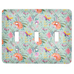 Exquisite Chintz Light Switch Cover (3 Toggle Plate)