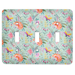 Exquisite Chintz Light Switch Cover (3 Toggle Plate)