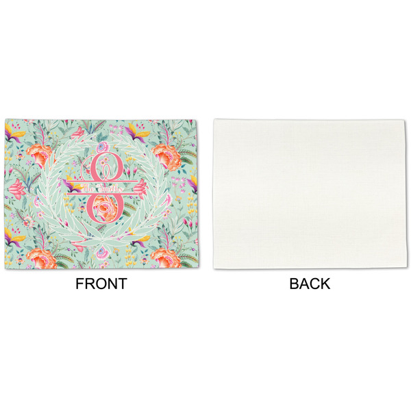 Exquisite Chintz Linen Placemat - APPROVAL Single (single sided)