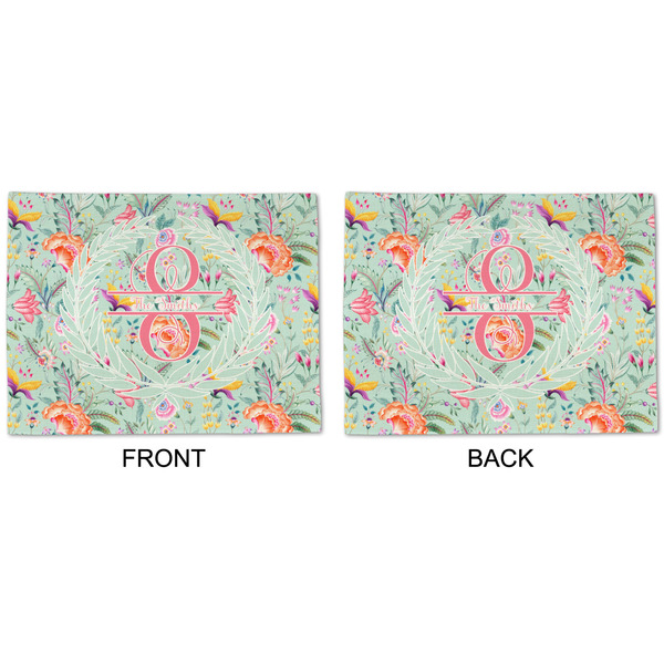 Exquisite Chintz Linen Placemat - APPROVAL (double sided)