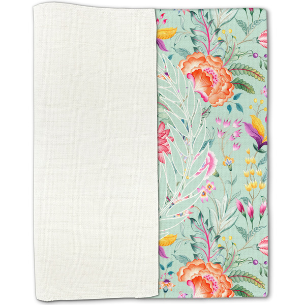 Exquisite Chintz Linen Placemat - Folded Half