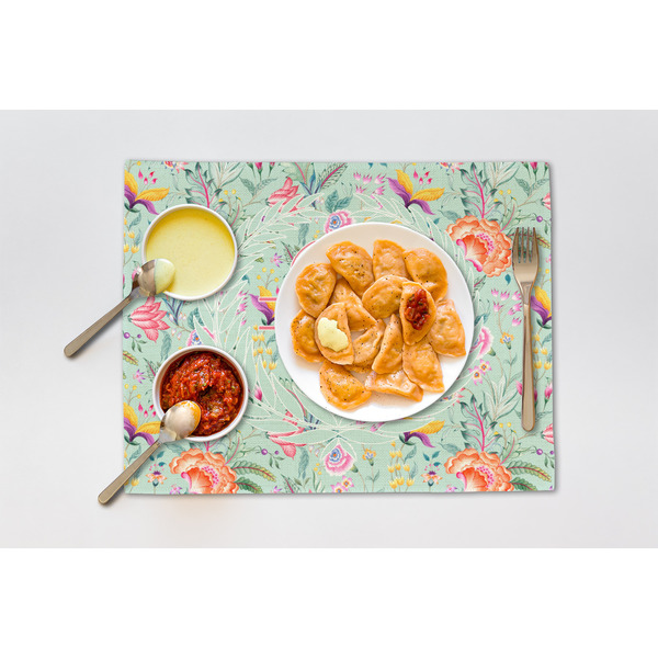 Exquisite Chintz Linen Placemat - Lifestyle (single)
