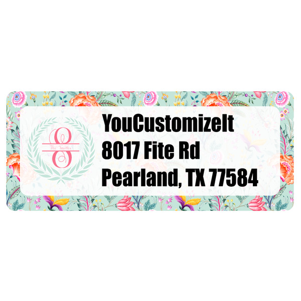 Custom Exquisite Chintz Return Address Labels (Personalized)