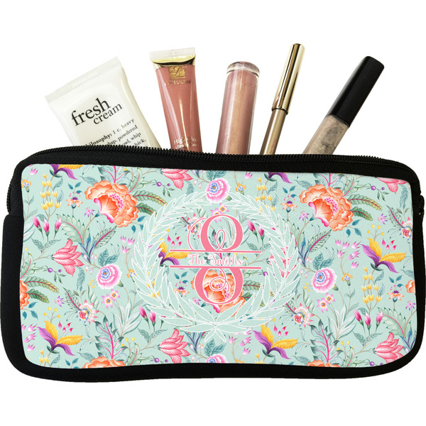 Custom Exquisite Chintz Makeup / Cosmetic Bag - Small (Personalized)