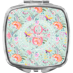Exquisite Chintz Compact Makeup Mirror (Personalized)