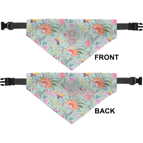 Exquisite Chintz Medium Dog Bandana Approval