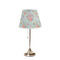 Exquisite Chintz Poly Film Empire Lampshade - On Stand