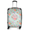 Exquisite Chintz Suitcase - 24" Medium - Checked (Personalized)