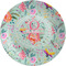 Exquisite Chintz Melamine Plate (Personalized)
