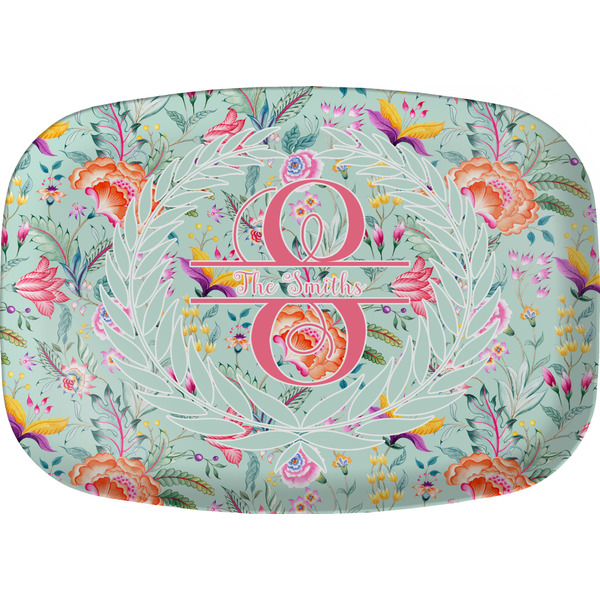 Custom Exquisite Chintz Melamine Platter (Personalized)