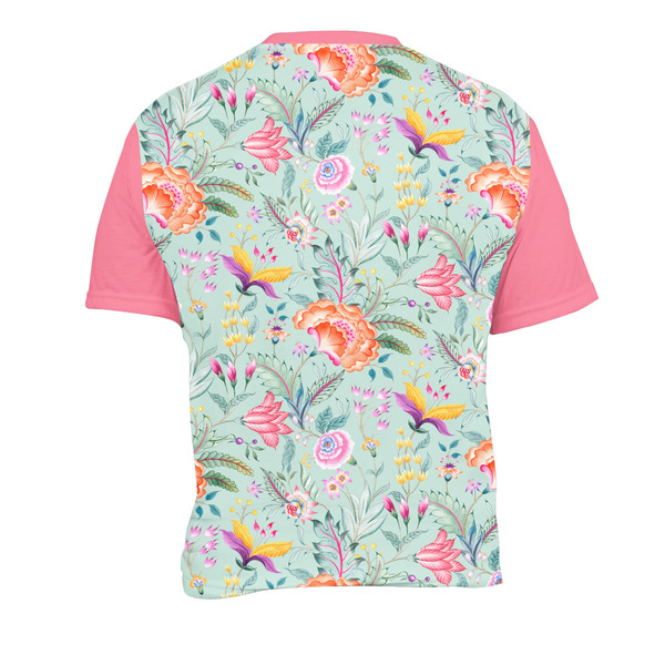 Exquisite Chintz Men's Crew Neck T Shirt Medium - Back