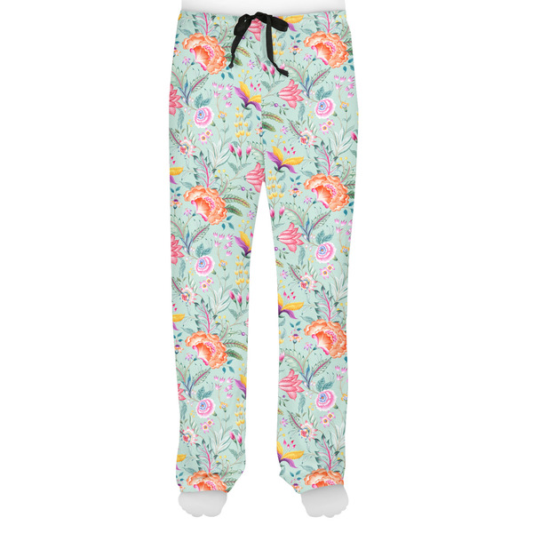 Exquisite Chintz Men's Pjs Front - on model