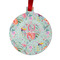 Exquisite Chintz Metal Ball Ornament - Front
