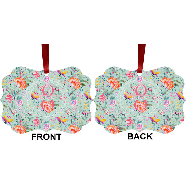 Exquisite Chintz Metal Benilux Ornament - Front and Back (APPROVAL)