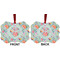 Exquisite Chintz Metal Benilux Ornament - Front and Back (APPROVAL)