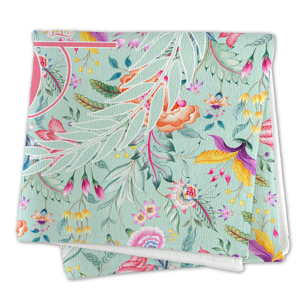 Exquisite Chintz Microfiber Dish Rag - FOLDED (square)